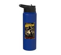 Pattern Recognition Department Funny Professional Noticer Stainless Steel Insulated Water Bottle