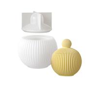 Pattern Storage Box Molds Perfect for Hand-Making Jars Jewelry Boxes Easy to Use for Home Decors Creative Silicone Mold
