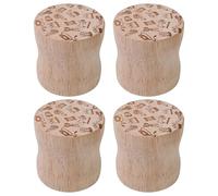Pattern weights - 6 cm round wood, smooth tailor holders, stable cutting supports, handy handicraft tools, easy fabric control | Useful table Writing Drawing Paperweight for dagel