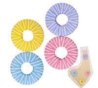 Pattern Weights for Sewing, 4X Fabric Cutting Weights, 2x2x0.31 inches, Exquisite Arts Crafts Design, Weighted Tools for Pattern Accuracy for Writing, Drawing Accessory Use