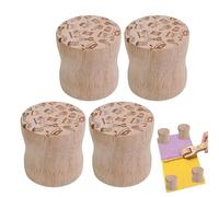 Pattern Weights - Round Rubberwood Beech Wood Casement Tailor Accessories De Cutting Weight | Fabric eight, For Paper, Writing, Drawing, Quilting, Crafts, Proj