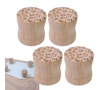 Pattern Weights | Round Weights For Making Wooden Patterns | Craft Fabric Weight, Cutting Samples For Sewing, Quilting And Ironing