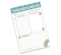 Patterned Academic Pad for Lesson Planning Recycled Paper Pocket Sized Planner