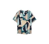 Patterned Blouse with Elasticated Hem for Women Tom Tailor Multicolore 36