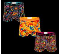 Patterned Mystic Boxer Shorts - 3 Pk OddBalls Multi S