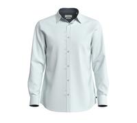 Patterned Shirt with Kent Collar s.Oliver Blanc M