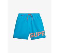 Patterned swim shorts Superdry Bleu L