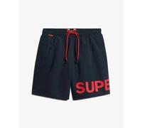 Patterned swim shorts Superdry Bleu S