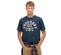 Patterned T-shirt Superdry Athletic Essential Bleu 2XL