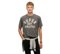 Patterned T-shirt Superdry Athletic Essential Gris S
