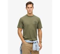 Patterned T-shirt Superdry Merchant Store Vert S