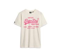 Superdry Neon Vl Graphic Short Sleeve T-shirt White 2XL Men