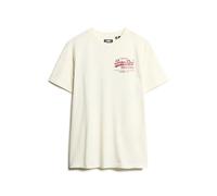 Patterned T-shirt Superdry Tokyo Blanc 2XL