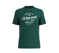 Patterned T-shirt with Detailed Stitching s.Oliver Vert S