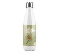 Patterns And Shapes In The Style Of Scrapbooking Stainless Steel Bottle Benjamin Tate Design Natural One Size