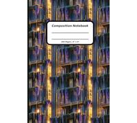 Patterns Composition Notebooks, 160 Pages, 6" x 9" , Ruled Paper, A Majestic Skyscraper Pattern Covers (Pattern Designs, 160 Pages, 6" x 9")
