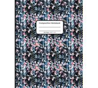 Patterns Composition Notebooks, 200 Pages, 8.5" x 11" , Ruled Paper, A Cityscape Petals Pattern Covers (Pattern Designs, 200 Pages, 8.5" x 11")