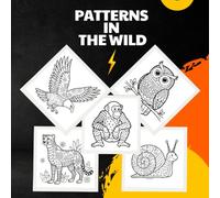 Patterns in the Wild: 85+ Coloring Pages for Kids | Patterns inside Animal Body | Best for Birthday Gift