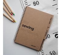 Patterntrace My Sewing Workbook - Eco-Friendly A5 Sewing Journal to Plan, Record & Reflect - UK-Made Project Organizer for Dressmakers & Sewists