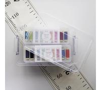 Patterntrace Spoolpod Thread Storage Organiser Box - Clear Plastic Sewing Storage System with 1, 5 or 10 Spoolpods (5)