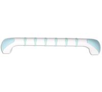 Patterson Medical Prima Straight Grab Bar 16-inch White, Reduces Risk of Slippage, Weak Grip Strength, Never Cold to Touch, Ideal for the Bathroom, Safety Grab Rails, Moulded Plastic Handle