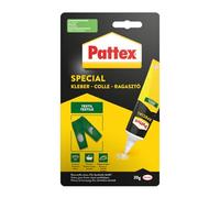 Pattex 1472397 Special Adhesive for Textile, Black/White, 20g Volume | Flexible bonding, precise tip, for cotton and leather, also for wood and metal, ideal for crafts