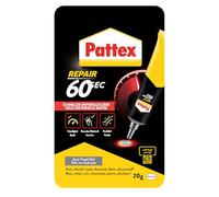 Pattex 1990277 "60 Sec" All-Purpose Glue, Black, 20 g, 3 Piece