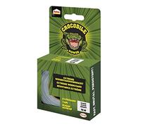 Pattex Crocodile Power Duct Tape, Strong Fabric Tape with Double Thickness, Extreme Resistance for the Most Difficult Repairs, Duct Tape for Various Materials, Silver, 1 x 10 m