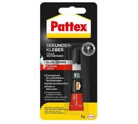 Pattex Instant Adhesive Glass Liquid 3G Dishwasher Safe Invisible