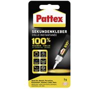Pattex PSMT3 Mini Trio Liquid Superglue Solvent-Free 3x1g Tubes