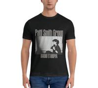 Patti-Smith-Group-Radio-Ethiopia-T-Shirt-Short-Sleeve-tees-Clothing Black