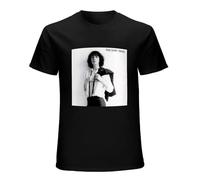 Patti Smith Horses T-Shirt - Because The Night New York City Punk Rock Poet Black XL