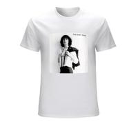 Patti Smith Horses T-Shirt - Because The Night New York City Punk Rock Poet White XL