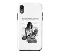 Patti Smith Typewriter Poetry Lynn Goldsmith Collection Case for iPhone XR