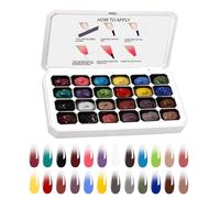 Patting Gel for Painting, Pigmented, Colour-Intensive Manicure Tools, Patting Mal Nail Gel, for Use at Home, in the Salon, at Parties, for Art Painting, Manicure, Stamping and Modelling