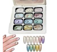 Patting Gel Nail Pallete 12-Color Manicure Art Design Supplies