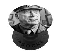 Patton Charcoal Sketch PopSockets Adhesive PopGrip
