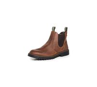 PATTON Mens Chelsea Boots Teak