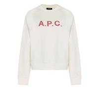 Patty Cotton Crew-neck Sweatshirt - female - A.P.C. - Sweatshirts - White - XS - Sweatshirts & Hoodies XS