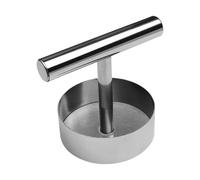 Patty Press | Stainless Steel Burger Former | Easy Release Meat Shaping Tool, Multifunctional Cooking Gadgets for Meal Prep Camping Cookout Tailgate Parties