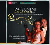Patuzzi/Patuzzi - Paganini:24 Capricci, Op. 1, Piano accompaniment by Robert Schumann