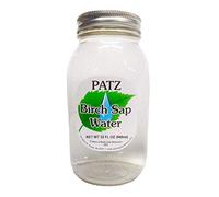 Patz Birch Sap Water 32 Ounce Jar Tapped from Wisconsin Birch Trees