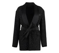 Pau Sequin Blazer - female - Max Mara - Blazers - Black - XS - Jackets XS