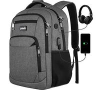 Paude Backpack for Women and Men,School College Backpack 15.6 inch Laptop bookbag with USB Port for High School Student