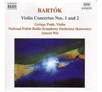 Gyorgy Pauk – Bartok: Violin Concertos Nos. 1 and 2 – CD – NAXOS