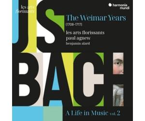 PAUL AGNEW - J. S. BACH A LIFE IN MUSIC VOL. 2 - THE WEI - CD ALBUM - B123z