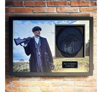 Paul Anderson Signed Peaky Blinders Flat Cap Iconic - Framed