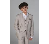 Paul Andrew Boy's Mayfair 3 Piece Wedding Suit in Beige | Size: 1 Year Paul Andrew Beige 1 Year