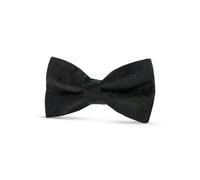 Paul Andrew Boys Paisley Floral Satin Bow Tie - Black