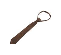 Paul Andrew Boys Paisley Necktie Floral Satin Tie - Brown